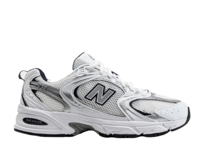 New Balance 530 White Silver Navy