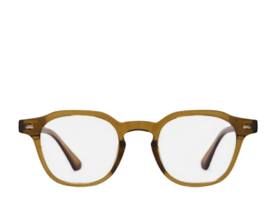 Blue Elephant Glasses Dillac Brown Crystal