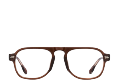 Blue Elephant Glasses Perrow Brown Crystal