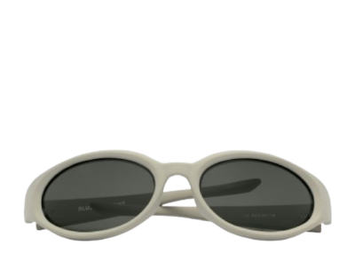 Blue Elephant Sunglasses Lit Grey Green