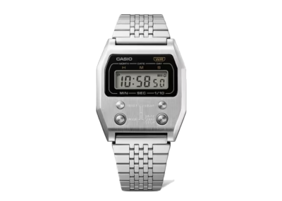 Casio Classic Silver Stainless Steel Strap