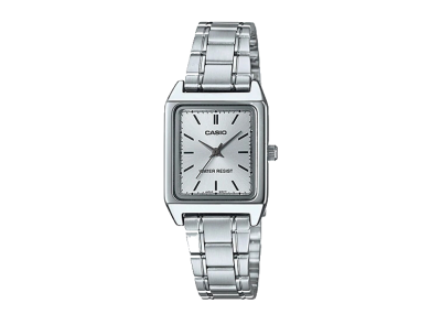 Casio Tank Silver Stainless Steel Strap