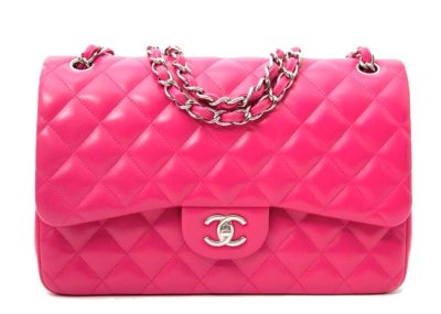 Classic Lambskin Double Flap Bag Jumbo