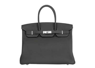 Hermès Birkin PHW 35 Graphite