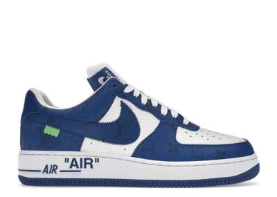 Nike Air Force 1 Low Louis Vuitton By Virgil Abloh White Royal