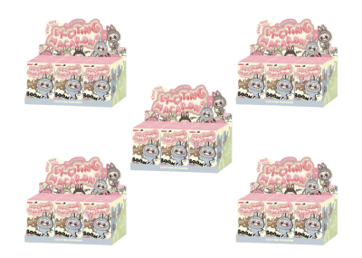 Pop Mart Labubu The Monsters Tasty Macarons Vinyl Face Blind Box (5 SET)