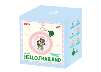 Pop Mart Crybaby Hello Thailand Series Mirror Pendant Blind Box