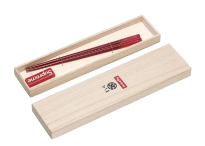 Supreme Chopstick Set Red
