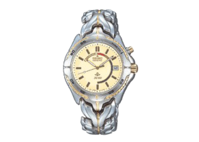 Seiko Kinetic Analog Bicolor