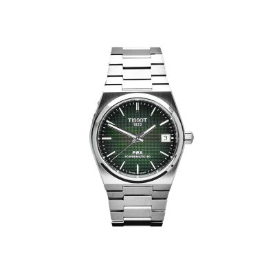 Tissot Prx Powermatic 80 35mm Green Ref: T137.207.11.091.00