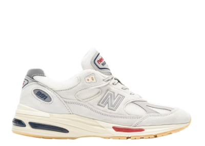 New Balance 991v2 MiUK Vintage Sport Off White