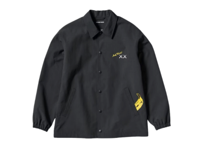 Uniqlo X Kaws X Warhol Coach Jacket Black