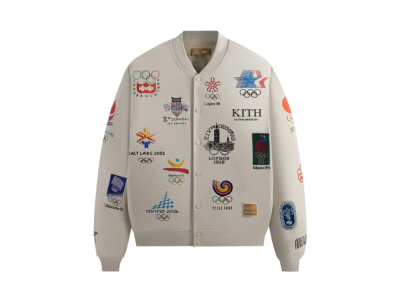 Kith for Olympics Heritage Marvin Bomber Jacket Sandy Heather