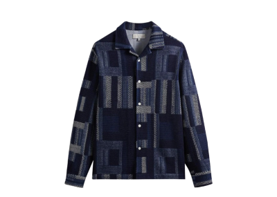 Kith Geometric Knit Cohen Shirt Nocturnal