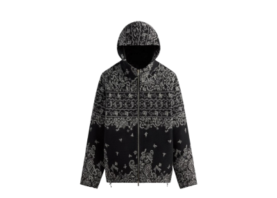 Kith 101 Braden Tapestry Full Zip Hoodie Black