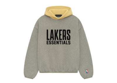 Fear Of God Essentials Lakers Hoodie Warm Heather