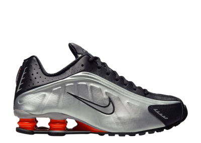 Nike Shox R4 Black Silver Metallic (2025)
