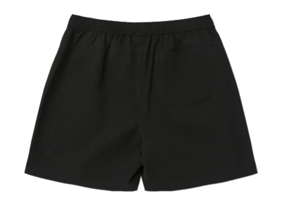 Nerdy Seersucker Half Pants Black