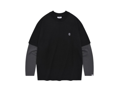 Covernat Double Layered Long Sleeve Black