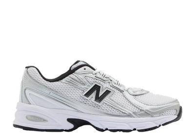 New Balance 740 White Silver Metallic Navy