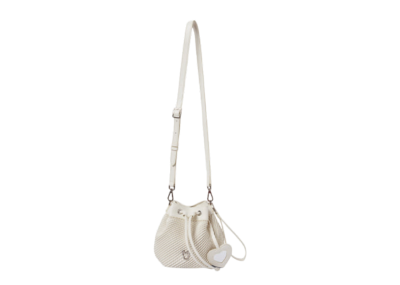 Lifework Slider Love Charm Bucket Bag Ivory (Women's)