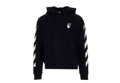 Off-White Black Agreement Slim Hoodie