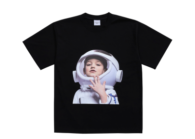 Acme De La Vie Baby Face Short Sleeve T-Shirt Black Astronaut