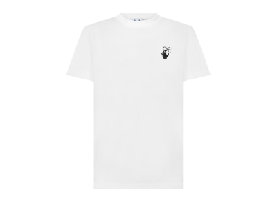 Off-White Slim Fit Marker Arrow T-Shirt T-shirt White Red