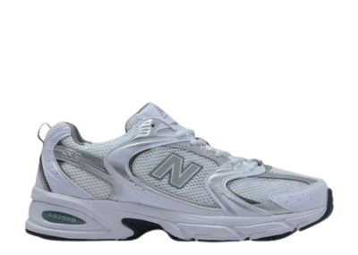 New Balance 530 White Silver Metallic