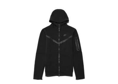 Nike Tech Fleece Full Zip Hoodie Black