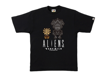 BAPE x Aliens Milo Tee Black