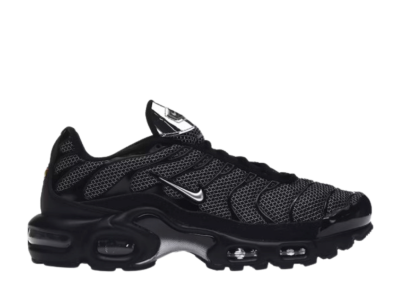 Nike Air Max Plus Black Suede Silver (Women's)