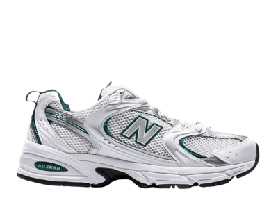 New Balance 530 White Silver Green
