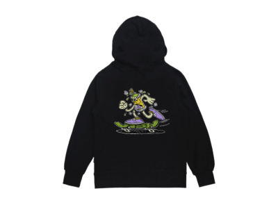 Never Too Lavish Skate Hoodie Black