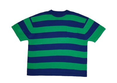 Akarumput Blue Stripe Knit Shirt
