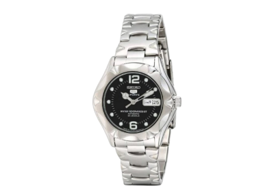 Seiko Automatic Black Dial Silver