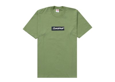 Supreme Futura Box Logo T-Shirt Moss