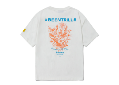 Beentrill Urban Gardening Overfit Short Sleeve T-Shirt Off White