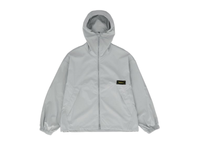 Beentrill Basic Hashtag Windbreaker Light Grey