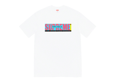 Supreme All Over Tee White