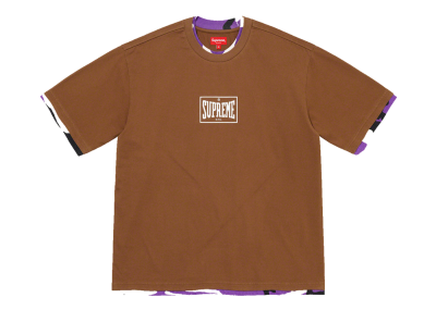 Supreme Layered Short Sleeve Top Brown