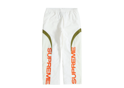 Supreme Curve Track Pant White