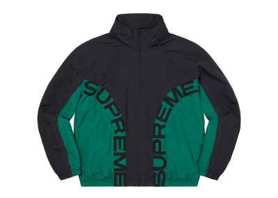Supreme Curve Track Jacket Black
