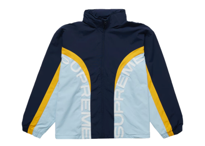 Supreme Curve Track Jacket Navy