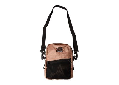 The North Face Metallic Shoulder Bag Rose Gold