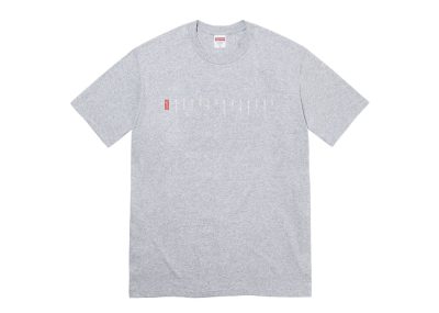 Supreme Location Tee Grey