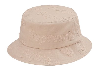 Supreme Lasered Twill Crusher Tan