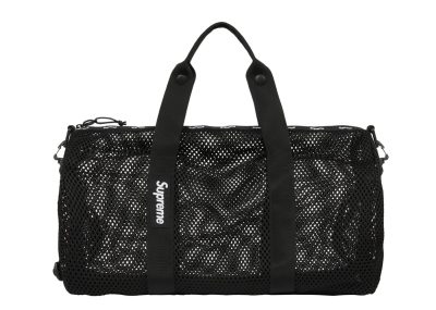 Supreme Mesh Duffle Bag Black