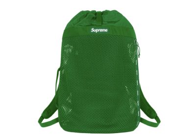 Supreme Mesh Backpack Green