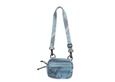Supreme Small Shoulder Bag Blue Chocolate Chip Camo (SS20)